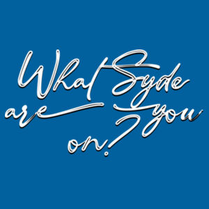 VybeSyde Supporter Tee ROYAL Blue Design