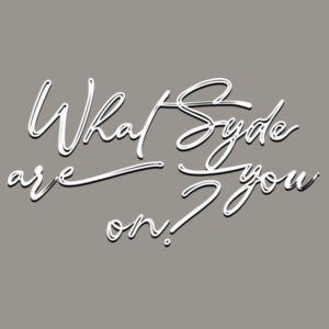 VybeSyde Supporter Tee GRANITE Grey Design