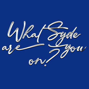 VybeSyde Supporter Hood BLUE Design