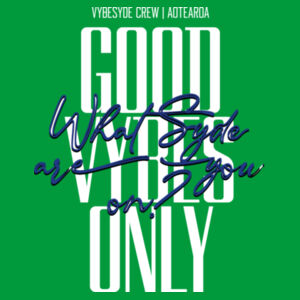 VybeSyde Supporter Hood GREEN Design